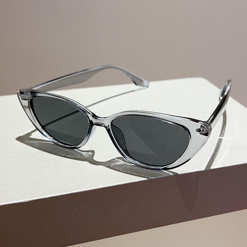 OEC CPO Cat Eye Sunglasses Small Frame Leopard Color Shades UV400 Fashion Sun Glasses for Women Trending Eyewear for Men 2025