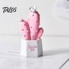 Durable Resin Home Decor Cactus Figurines Ornament, Desktop Decor, Multi-size Set Geometric Planters Ornament for Office