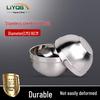 201 Stainless Steel Polished Platinum Dining Bowl