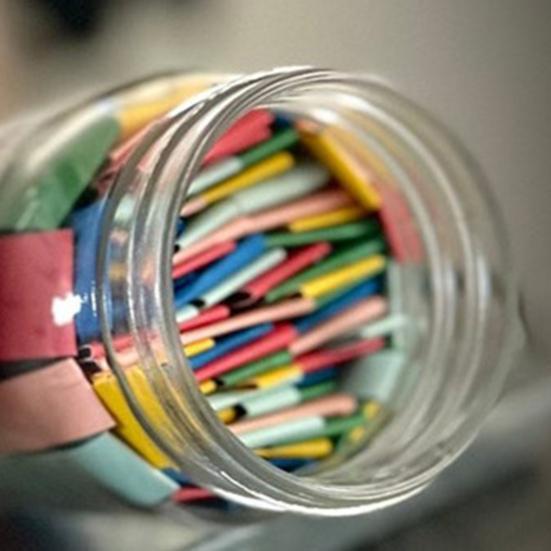 Bibelverse im Glas, Schriftkarten, handgefertigt, reichhaltige Karten, angstberuhigende, emotionale Gedichtkarten, Alphabet-Flasche