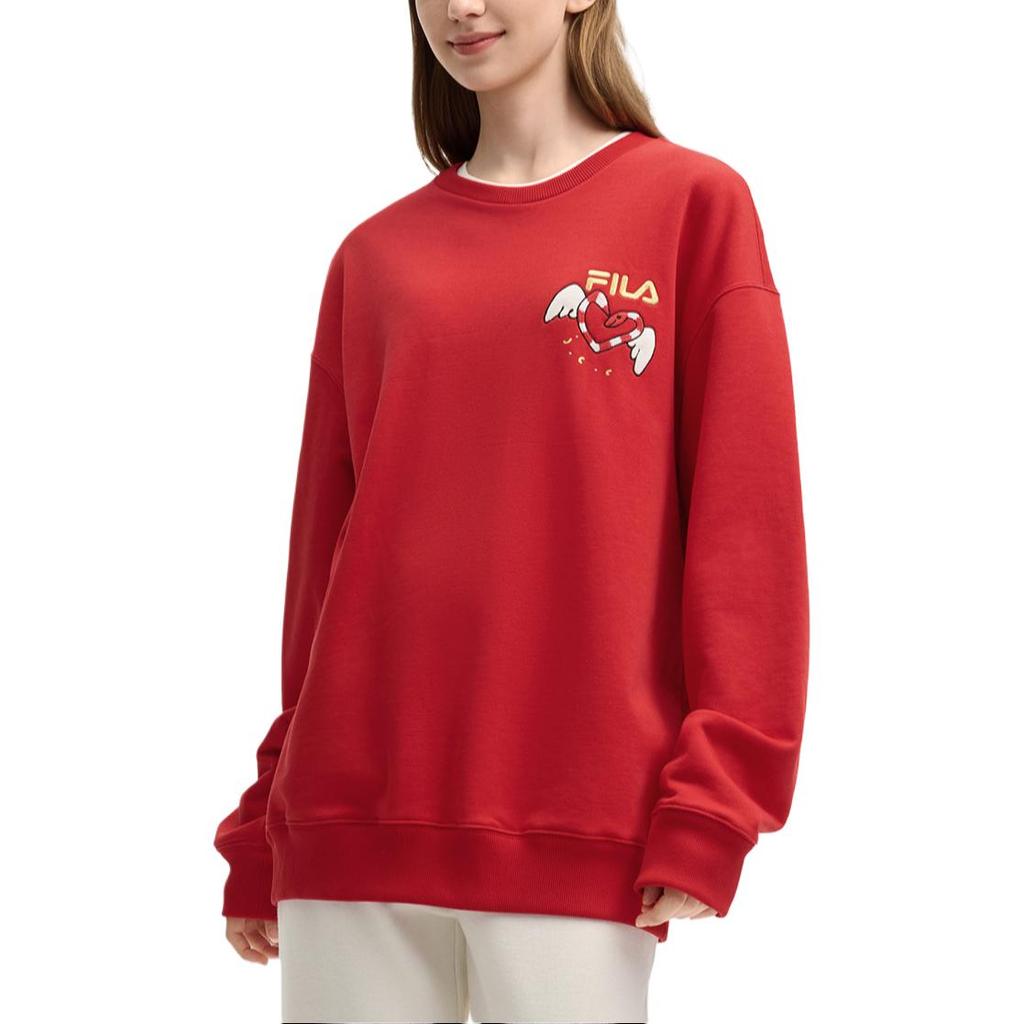 Men's Sweatshirt FILA ORIGINALE Sweatshirt Unisex Legend Red