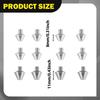 12 Pieces Football Boot Studs Directly Replace Aluminum Alloy Easy To Install Soccer Shoe for