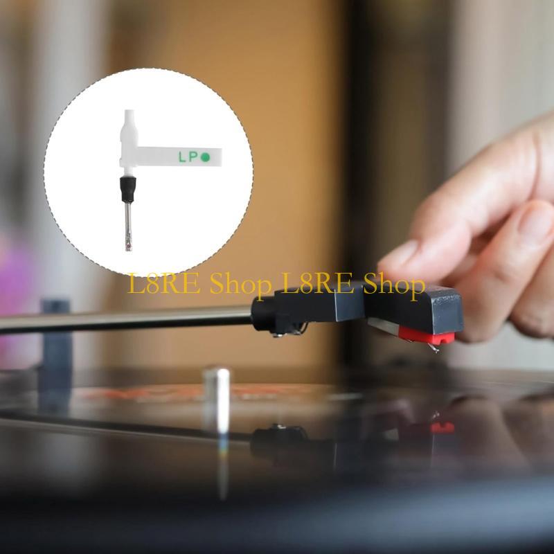 Aguja para Tocadiscos L8RE Pieza de Repuesto para Fonógrafo Stylus para Tocadiscos para Reproductor