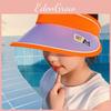 Summer Kids Sun Hat With Wide Brim And Breathable Pc Material For Outdoor Play And Sun Protection
