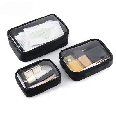 Organizzatore Trucco da Viaggio Impermeabile Trasparente Borsa Cosmetica per Bagno Articoli da Toeletta Uomini Donne Borsa Trucco da Viaggio Borsa da Toilette