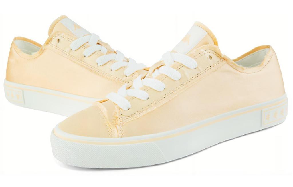 Women's Sneakers Kappa Low top Skateboard Shoes Women's Light Yellow