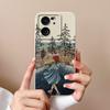 For Xiaomi 13T Pro Phone Case Cool Bear High Quality Liquid Silicone Full Coverage Anti Drop Funny Bumper For Xiaomi13T 13TPro