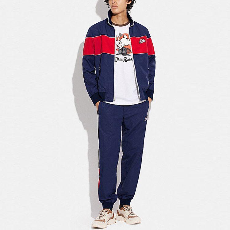 Coach X White Rabbit FW22 Jackets & Coats Men's Colorful Marine Blue CE137-NAY