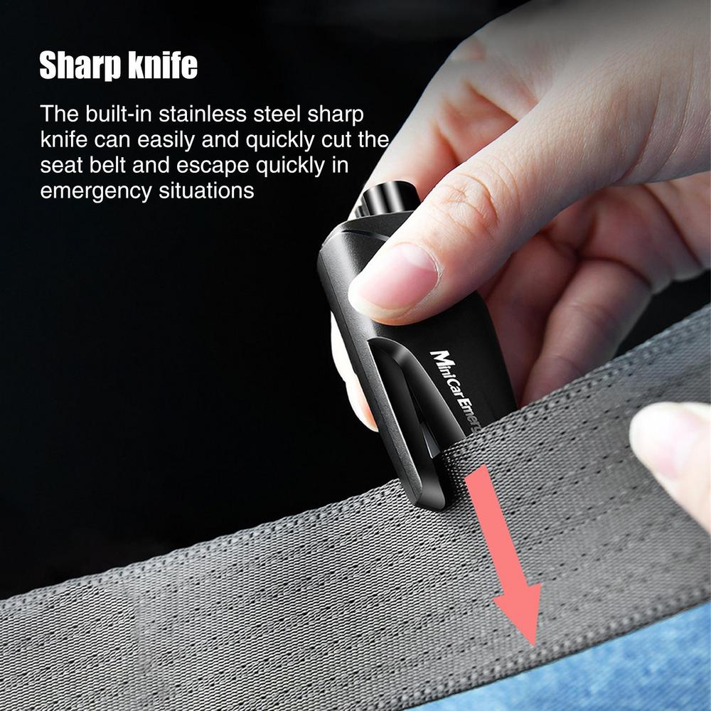 Fensterbrecher Sicherheitshammer Fahrzeug Notfall Glasbrecher Set Multifunktionales Fluchttool Für Familienrettung Überleben