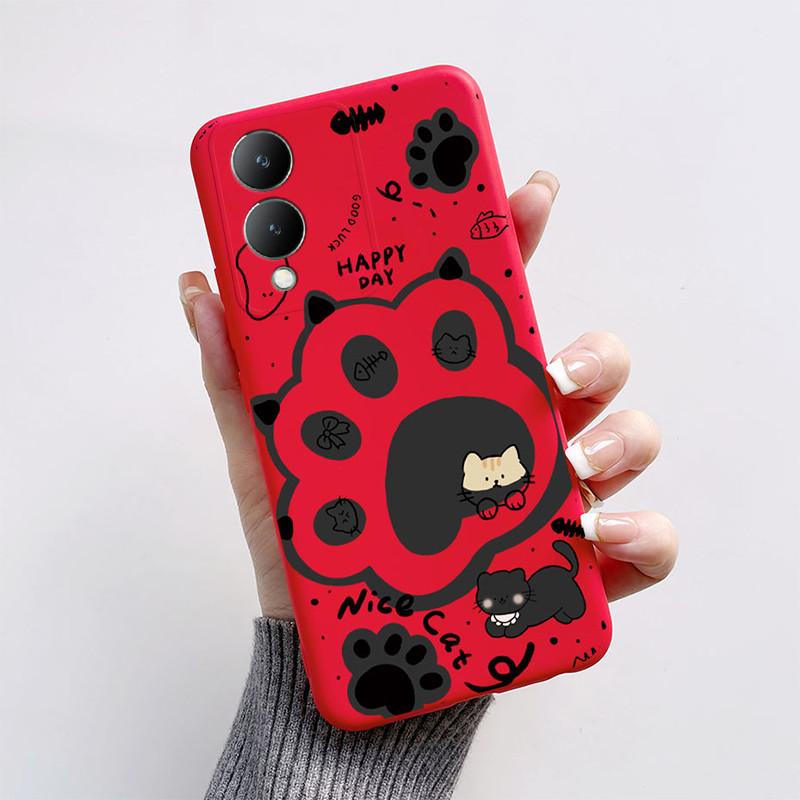 Custodia Per Vivo Y17 S Y17S Y16 Custodia Per Telefono Silicone Morbido Bella Farfalla Cover Posteriore Per VivoY17S Vivo Y 17S Y 16 Fundas Coque Capa