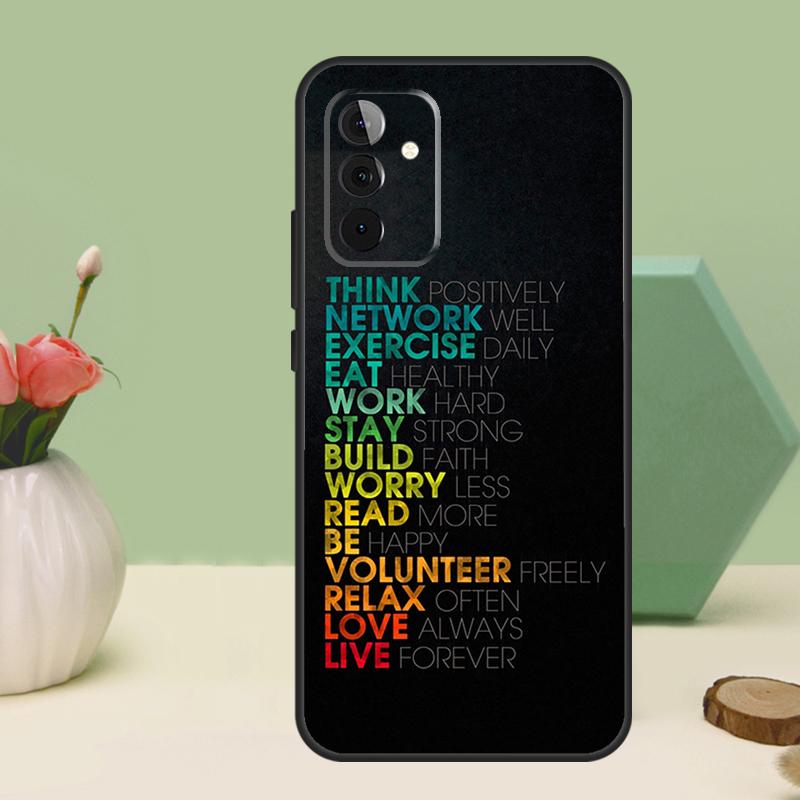 Gym Fitness Bodybuilding For Samsung Galaxy A26 A54 A34 A14 A52 A32 A12 A13 A33 A53 A15 A16 A36 A56 A06 A35 A55 Case