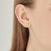 COTOIT_[YOUR WAVE GEM] Earring_Peridot (Green)