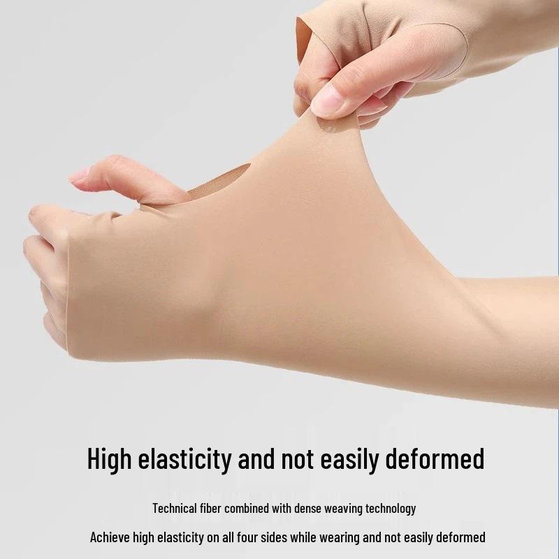 

Женская очень длинная летняя куртка из ледяного шелка с защитой от УФ-лучей - Дышащая и свободного кроя