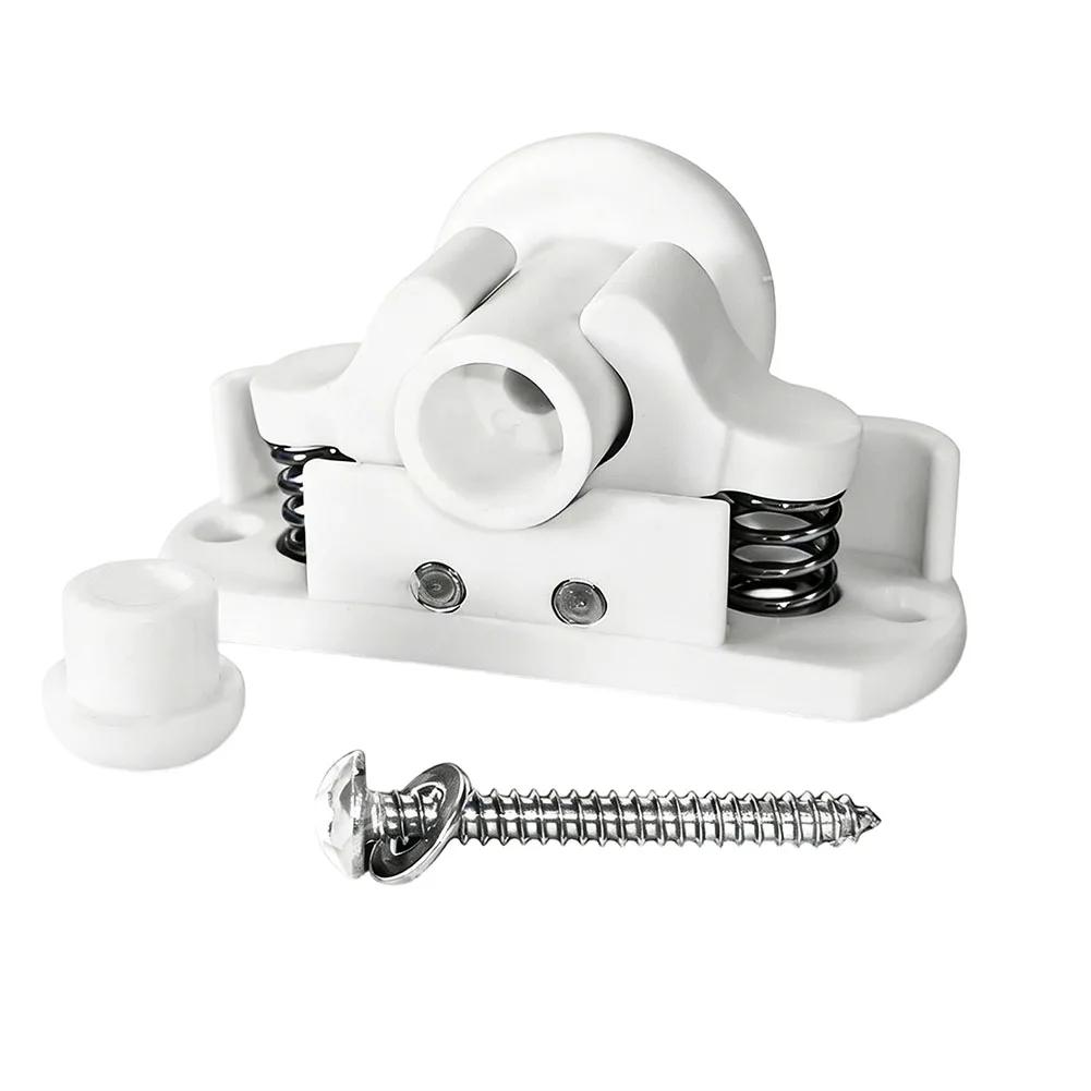 For RV Door Catch Nylon Heavy Duty Latch With Detachable Cap For For RV Cabinet Drawer And Storage Compartment