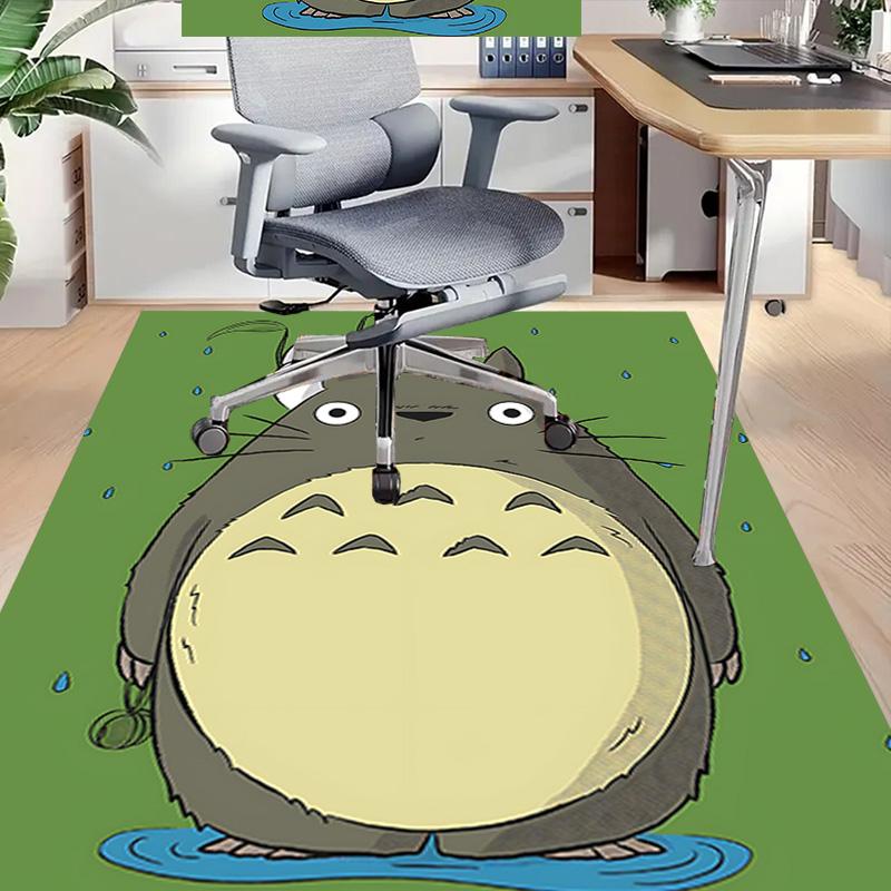 1 Stück Regentag Totoro Teppich für Spielzimmer Schlafzimmer Wohnzimmer Sofa Heimdekoration, Kinder Spielbereich Teppich Rutschfeste Bodenmatte Y72910