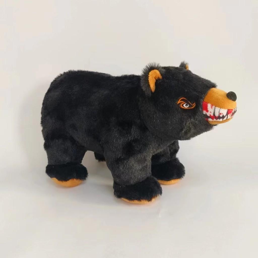 Cocaine Bear Black Bear Movie Peripheral Plush Toy American Black Bear Simulation Plush Toy