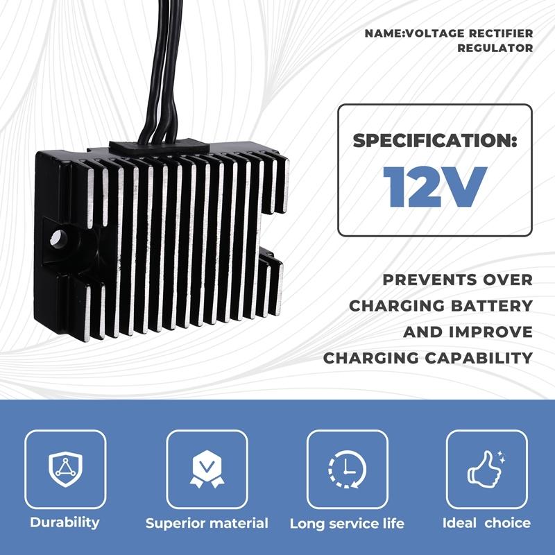 XF220306 Motorcycle Voltage Regulator Rectifier For  Big Twin EVO FLT Springer Softail 1989-1999 74519-88-A58X