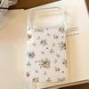 Ins Korean Polka Dot Floral Application Apple 16/17Promax Mobile Phone Case IP15 Large Hole IMD14Pro Women's Model