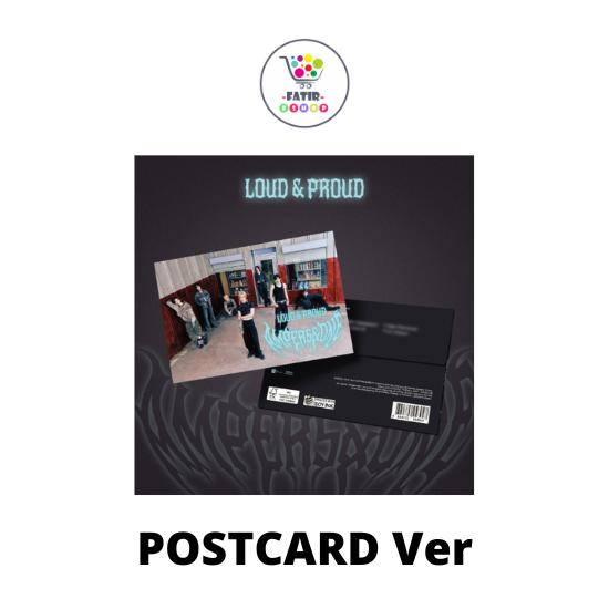 

ПОЧТОВАЯ КАРТОЧКА Версия AMPERS&ONE 3-й Мини-альбом LOUD and PROUD No POB POSTCARD Ver