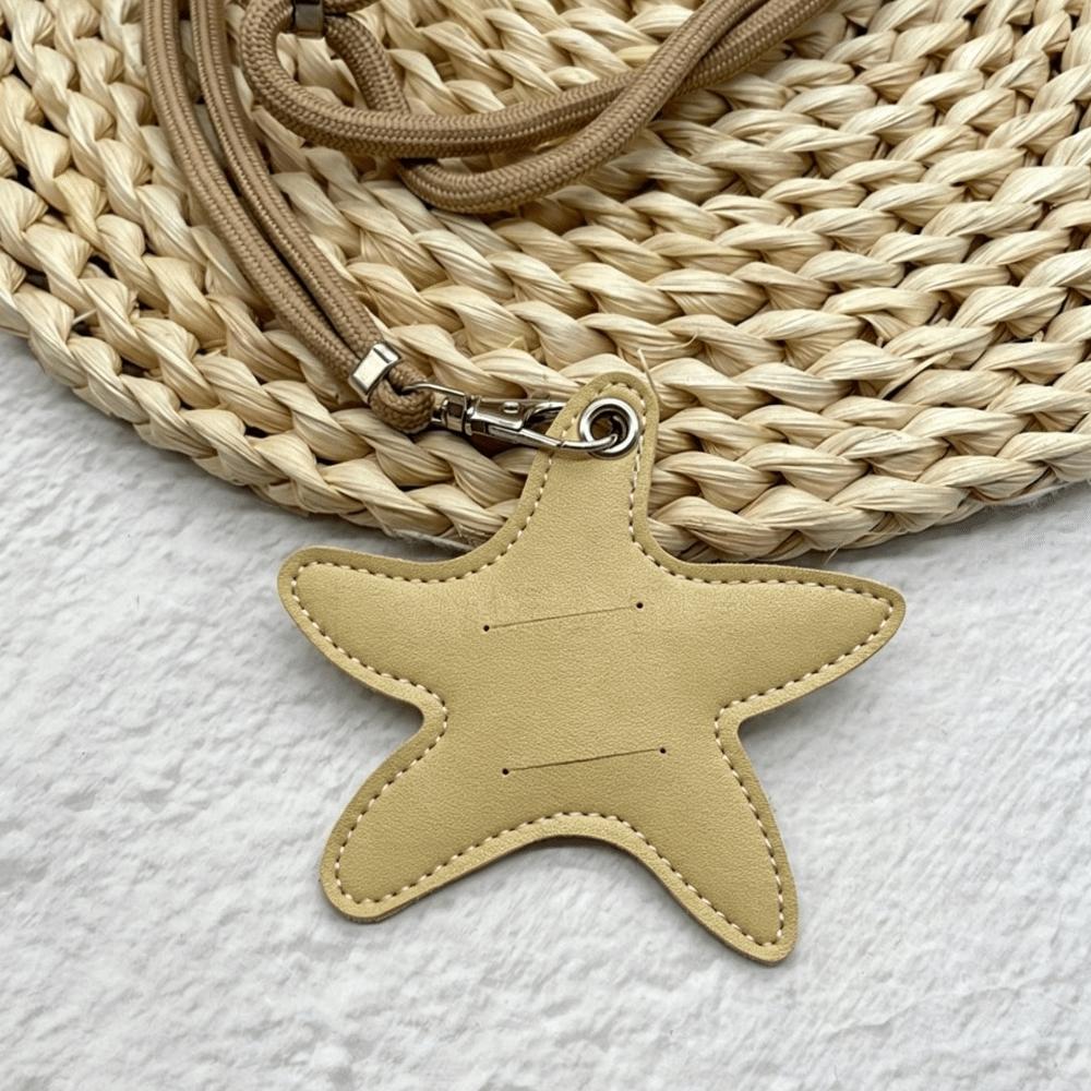 Hanging Rope Hanging Neck Sunglasses Clip Portable Starfish Necklace Vacation