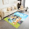 Bluey Bingo Hug Area Rug Suitable for Balcony Hallway Decorate room Kitchen Antislip Carpet Anime Office Decor Wedding Party Gift