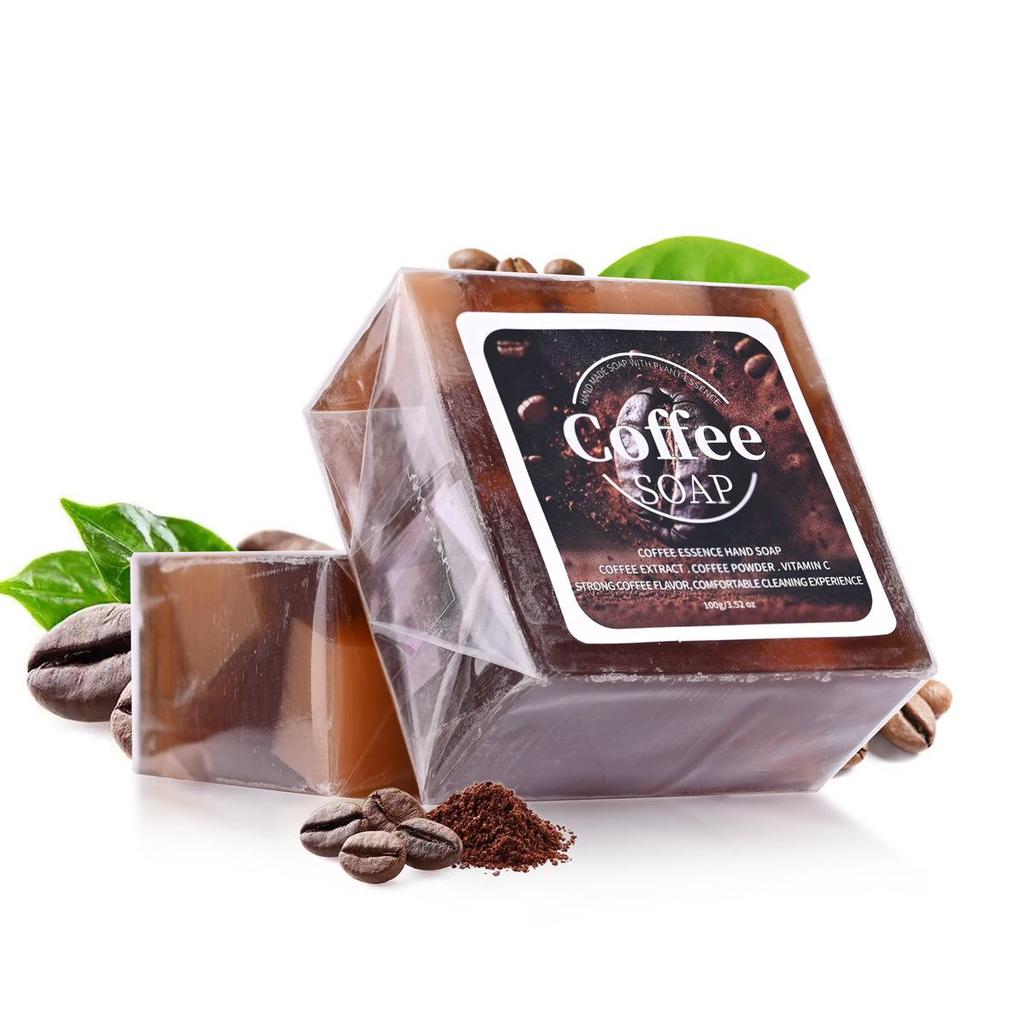 Handmade Turmeric Bamboo Charcoal Soap with Aloe, Papaya, Goat Milk, Sea Salt & Essential Oils