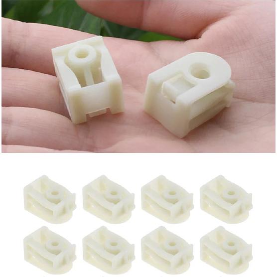 10Pcs Car Fender Clips Front And Rear Fender Liner C-shaped Clip Plastic 07147311312 For BMW X1 X5 X6 Car Accessories
