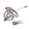 Chaqu Men's Hemisphere Chastity Cage Lock - Outward Wear Adult Device
