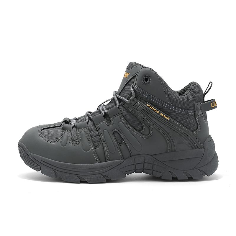 New Men's Tactical Boot Breathable Safety Anti-Slip Hunting Boot Motorcycle Male Army Boots Desert Climbing Hiking Shoes Size Plus
