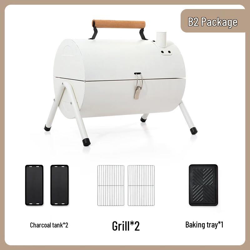 Outdoor Holzkohle Grill und Feuerstelle