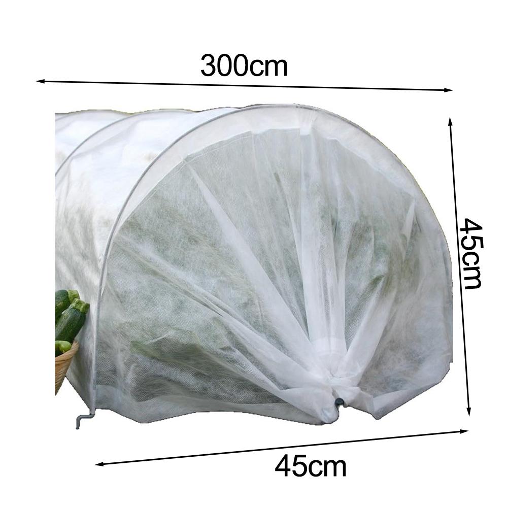 Winter Plant Protection Cover With Bracket A Cold Proof Cover For Plant Growth Tunnels Non-woven Fabric Winter Plant Protection