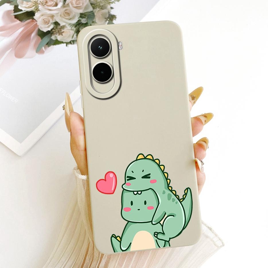 For Xiaomi Poco M7 4G Case Cute Dinosaur Astronaut Painted Cover Soft Silicone Phone Case For Xiaomi Poco M7 Plus M7Plus 5G Bags