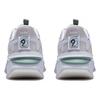 Li Ning Fangyuan EVO Textile, Synthetic Leather Low Top Sports Casual Shoes Women's White Gray AGCS164-3