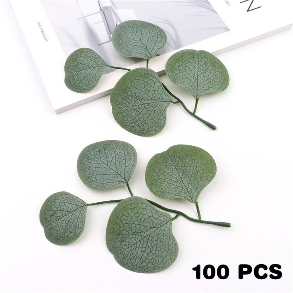 Artificial Greenery Branches Faux Floral Arrangements Faux Leaves Stems  for Wedding Bouquets