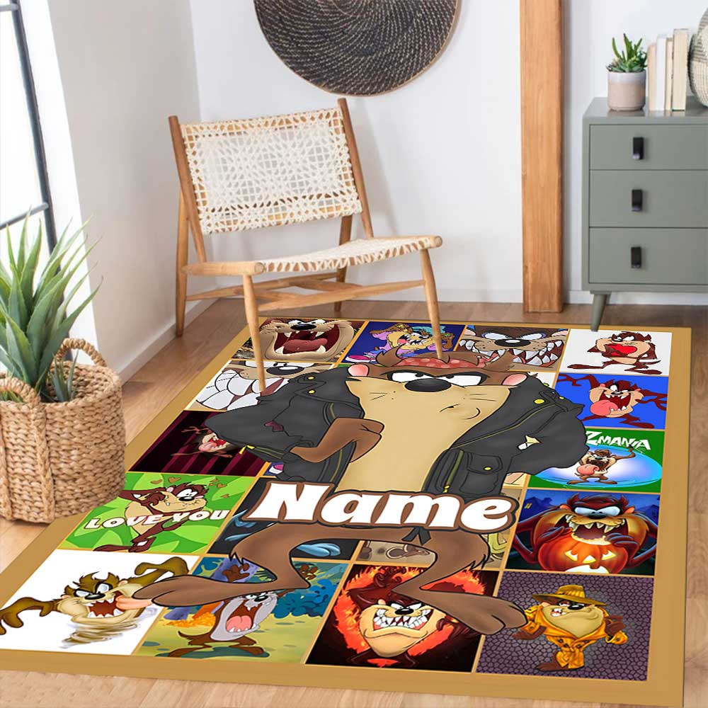 Warner Bros. Film (25) Personalizza il tuo tappeto con nome, cuscino per sedia da ufficio, regalo per camera da letto, soggiorno di casa.