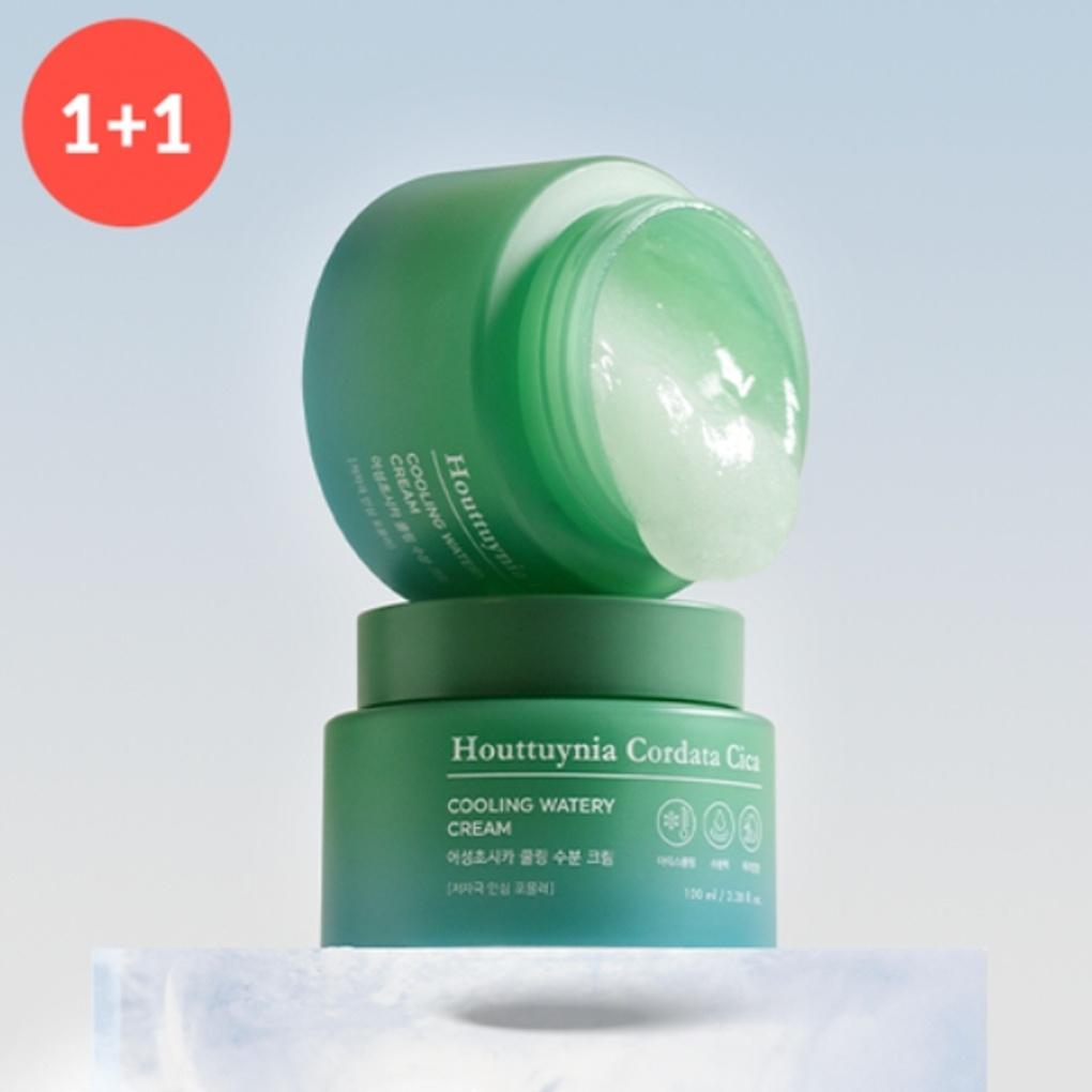 Тони Моли (1 + 1) Крем для лица Eoseongcho Cica Cooling Moisture Cream_