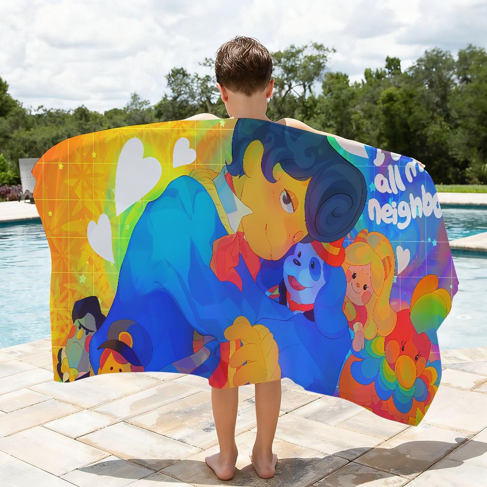 W-Welcome Home Wally Darling Game Towel Quick Drying Beach Towels Are Suitable For Swimming Pools Camping Yoga And The Gym