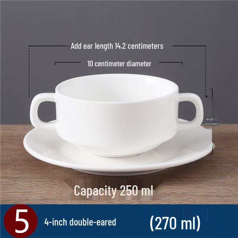 Zhaoran Ceramic Double-Boiler Stew Pot with Lid