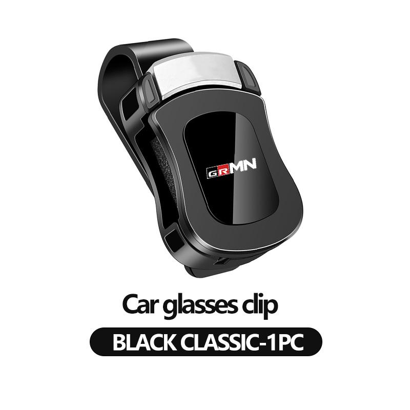 Car Interior Sun Visor Eyeglasses Holder Sunglasses Clip For Toyota chr Corolla Camry rav4 Yaris GR prius avensis