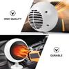 Portable Electric Car Dash Fan Cigarette Lighter Plug Fast Heating Remove Windshield Fog And Defrost Serving As A Car Heater Fan