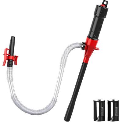 SEDY Electric Hand Pump, Portable Battery Powered Transfer Pump, Multi-Use Siphon Liquid Extractor For Gasoline, Diesel, Fuel, And Water Transfer