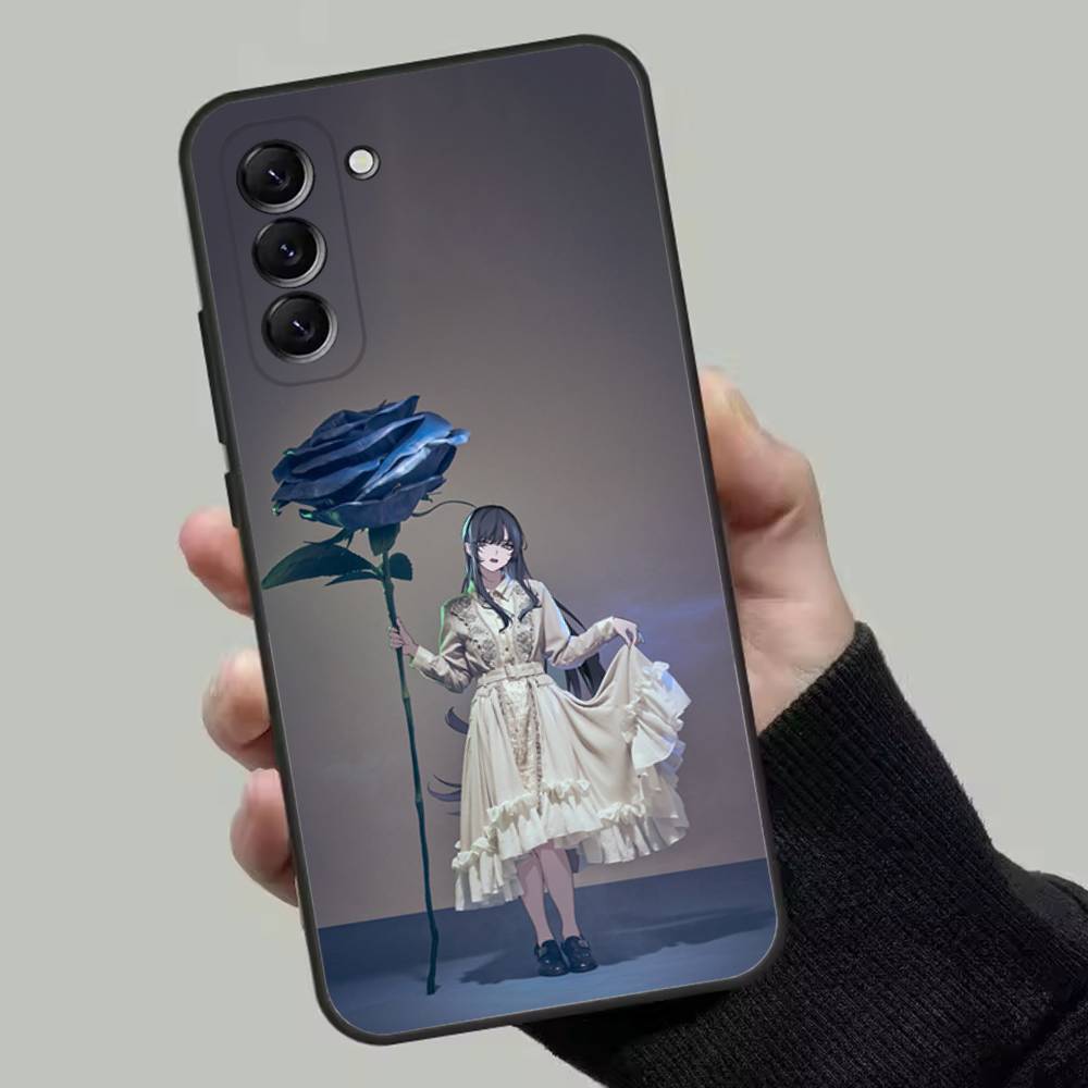 

Ado Kyogen X Uta Phone Case For Samsung Galaxy A13,A21s,A22,A31,A32,A52,A53,A71,A80,Soft Black Shell Samsung a41
