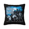 Custom Halloween Haunted Mansion Pillow Case 40x40cm Cushion Cover Decoration Salon Square Pillowcase