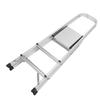 3 Step Ladder Foldable Aluminium Alloy Non Slip 330lbs Capacity Multifunctional Portable Step Stool
