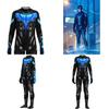 Squisito Costume Cosplay di Nightwing per Halloween e Feste Cosplay