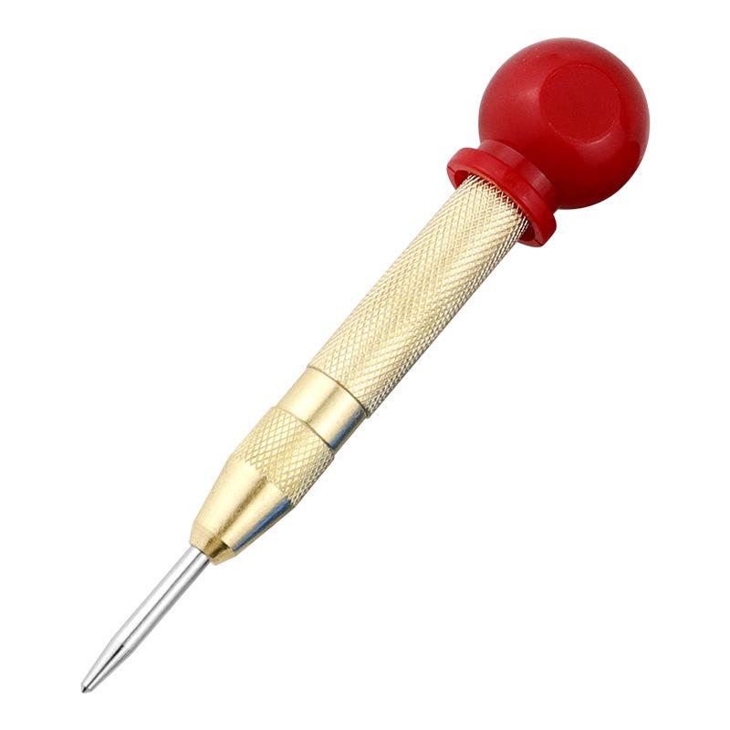 Automatic Center Punch Window Breaker with Handle for Marking and Hole Positioning