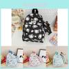 Adorable Cartoon Nylon Backpack For Kids School Or Outdoor Activities Unisex