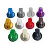 10Pcs Plastic Flush Head Guitar Knobs Guitar Amplifier Effect Pedal Knobs Replacement Pointers Control Knobs Guitar Part