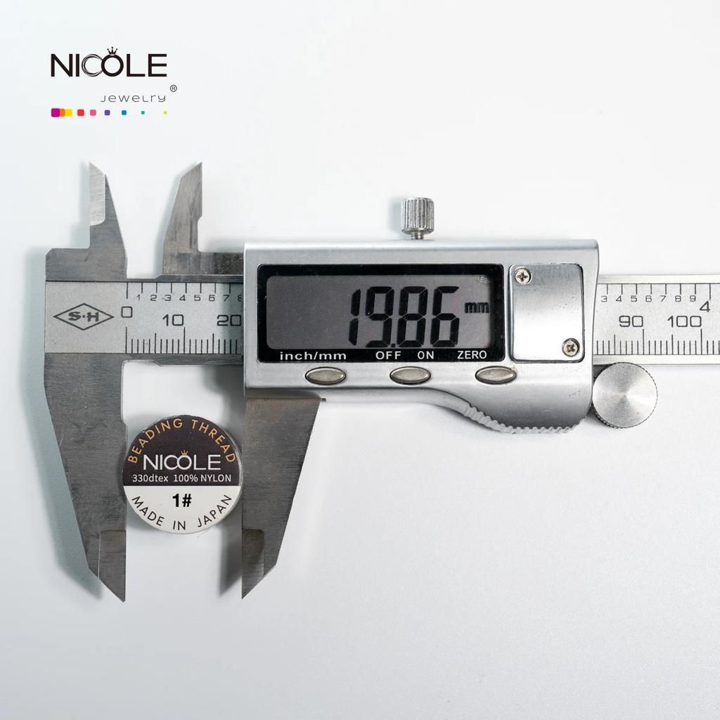 Miyuki %100 Naylon 330 DTEX Boncuk İpi DIY Japonya Boncuk İpi Aksesuarları Bilezikler İçin 46M/Rulo