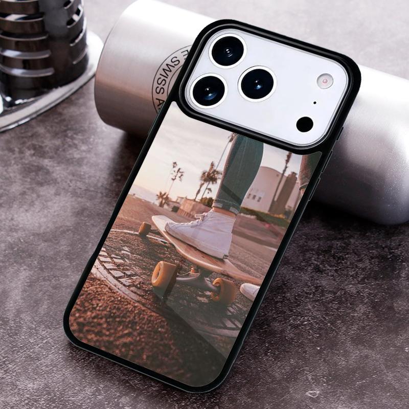 Cool Skate soft Phone Case For iPhone 17 16 15 14 13 12 11 Pro Max Plus 17Air Soft Silicone Cover